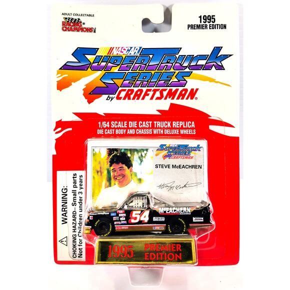 Racing Champions Nascar Super Truck Series #54 STEVE MCEACHREN, New, See Pics! - Picture 1 of 5
